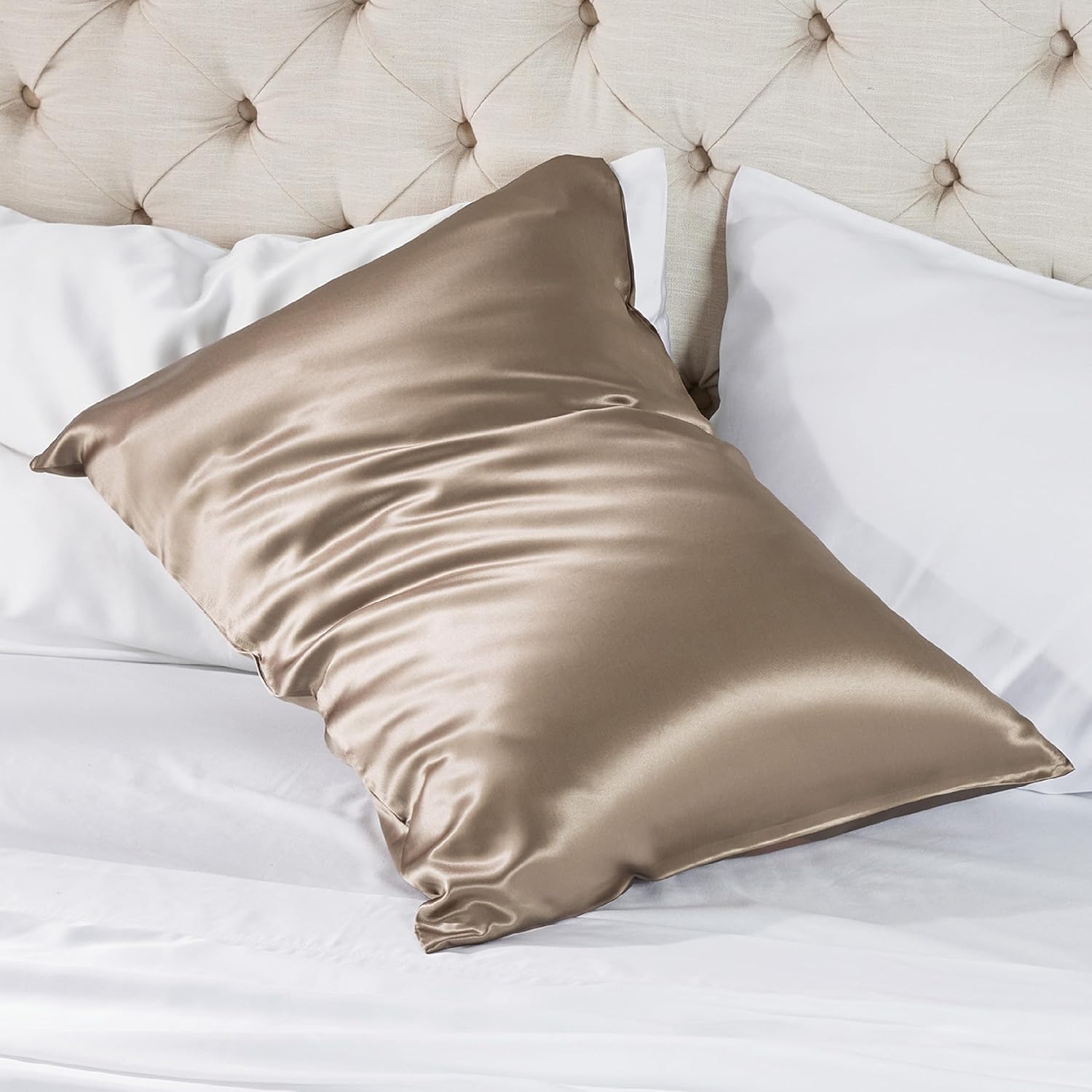 Bedsure Mulberry Silk Pillowcase