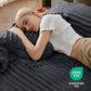 Striped Flannel Duvet Cover Set