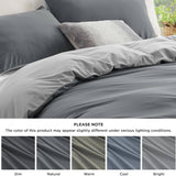 Reversible Two-Tone Sherpa Duvet Cover Set