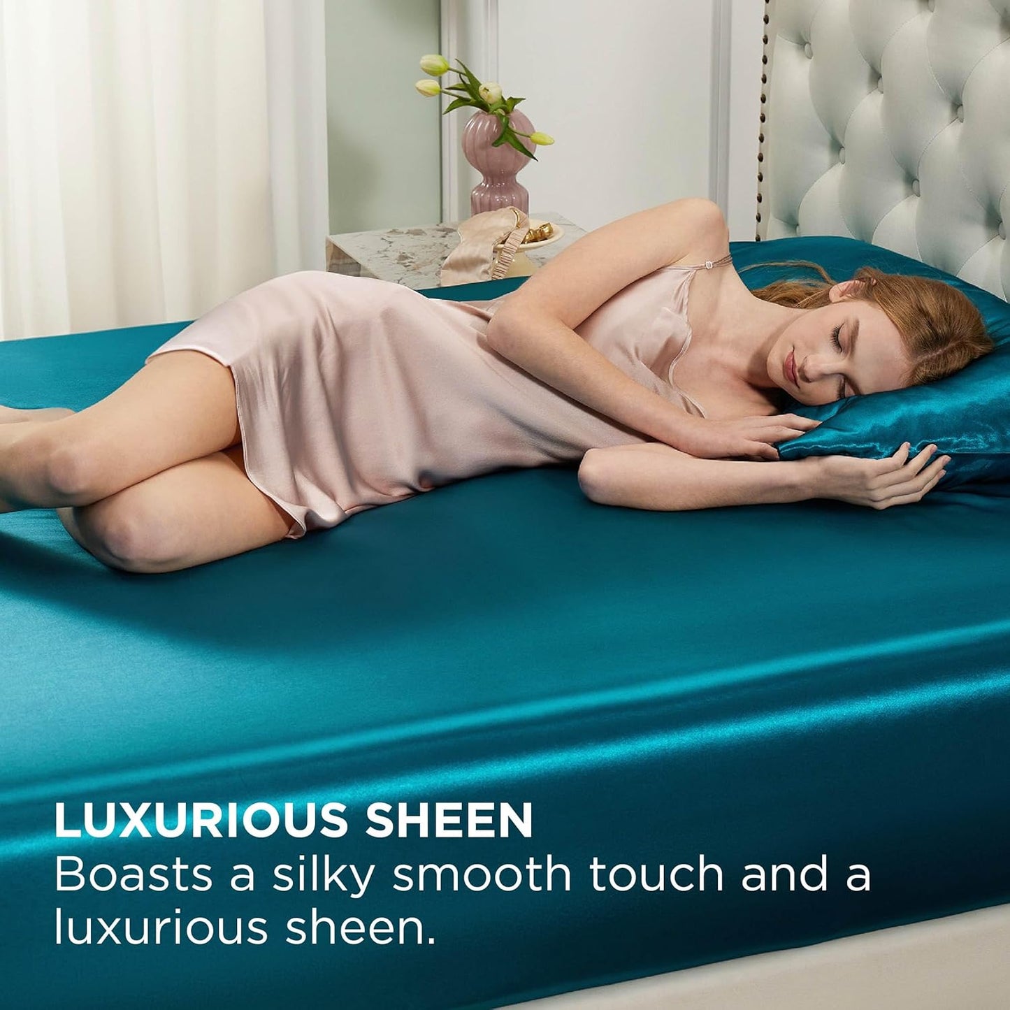Satin Fitted Sheet