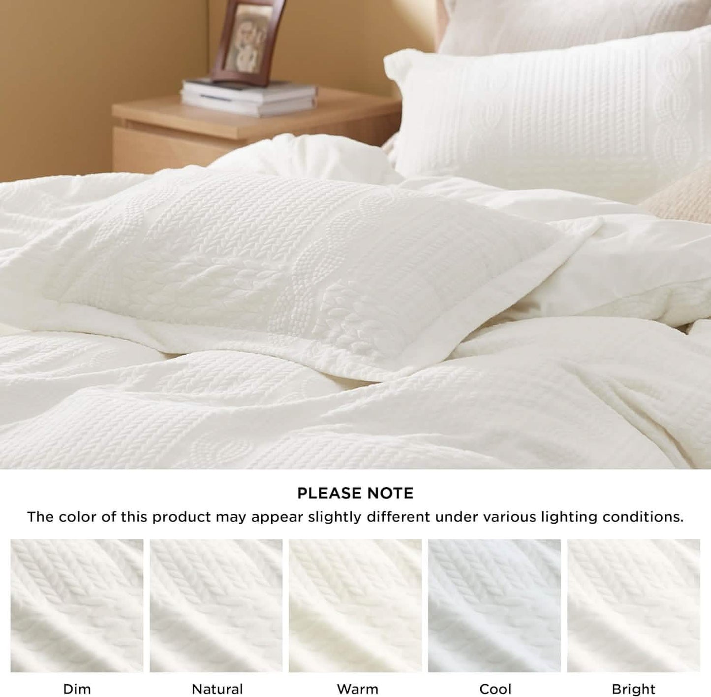 Twisted Pattern Fluffy Duvet Cover Set