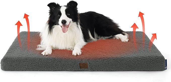 Large Orthopedic Washable Dog Bed
