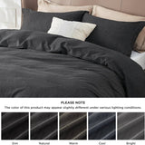 Bedsure Cationic Dyed Duvet Cover Set