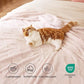 Acquard Decorative Shaggy Fleece Blanket