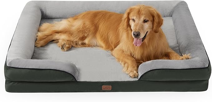 Orthopedic Flannel Dog Sofa