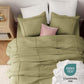 Pinch Pleat Comforter set