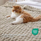 Textured Bubble Flannel Fleece Blanket