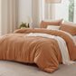 Prewashed Plain Comforter Set