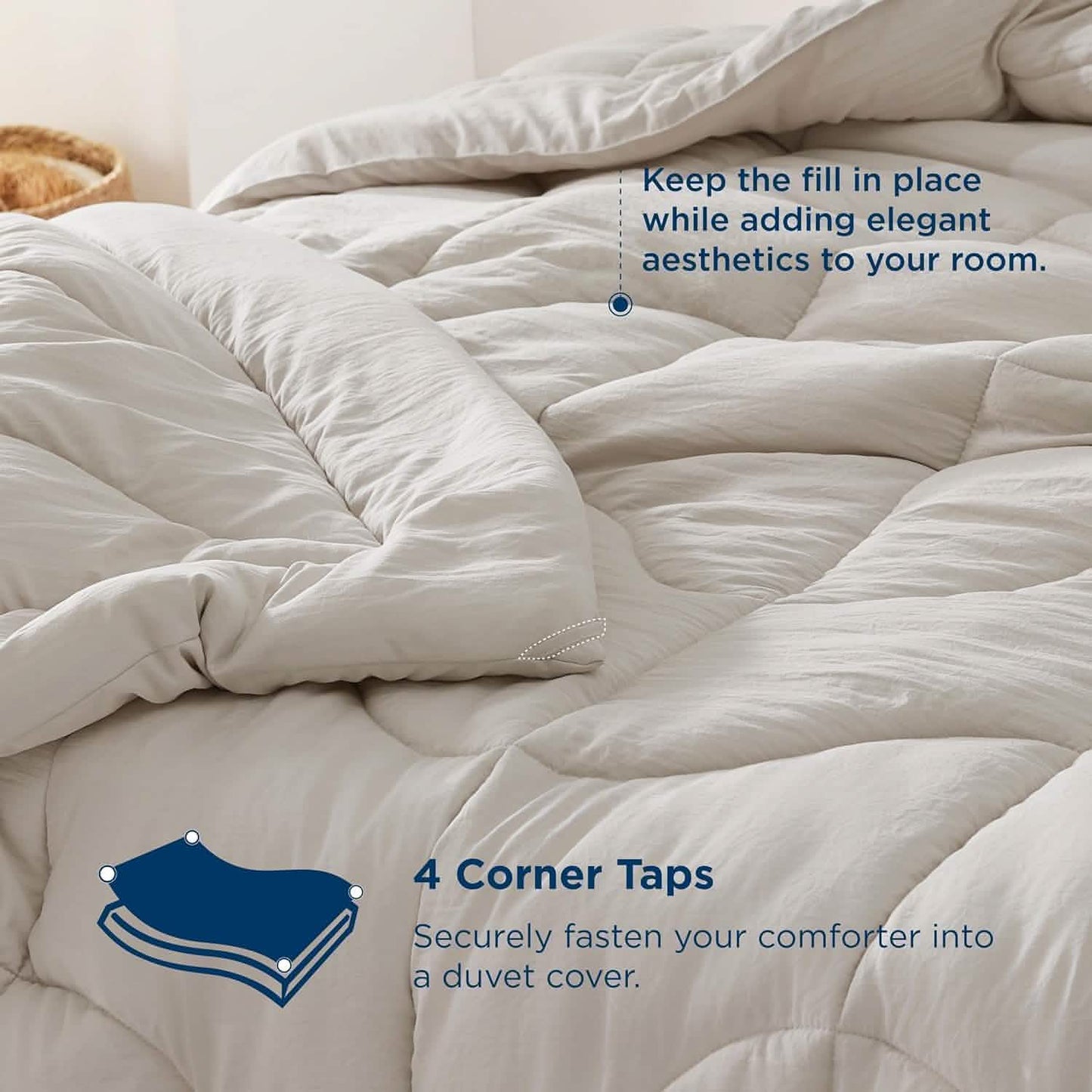 Prewashed Polyester Quilted Comforters