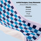 Printed Throw Sherpa Blanket lavender