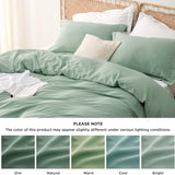 Polyester and Rayon Derived Duvet Cover Set