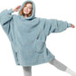 Shaggy Sherpa Blanket Hoodie