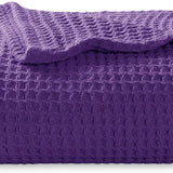 100% Cotton Waffle Weave Blankets