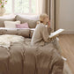 Prewashed Polyester Microfiber Duvet Cover Set