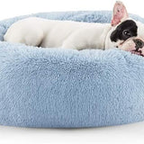 Calming Donut Bed for Dogs and Cats