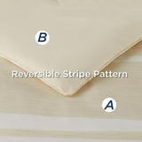 Stripe-Patterned Bed-in-a-Bag