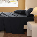 Bedsure Faux Cotton Flannel Sheet Set