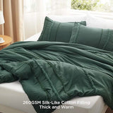 Bedsure Rainbow Stripe Comforter Set