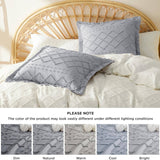 Tufted Embroidery Pillow Shams