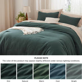 Prewashed Reversible Comforter Set