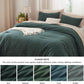 Prewashed Plain Comforter Set