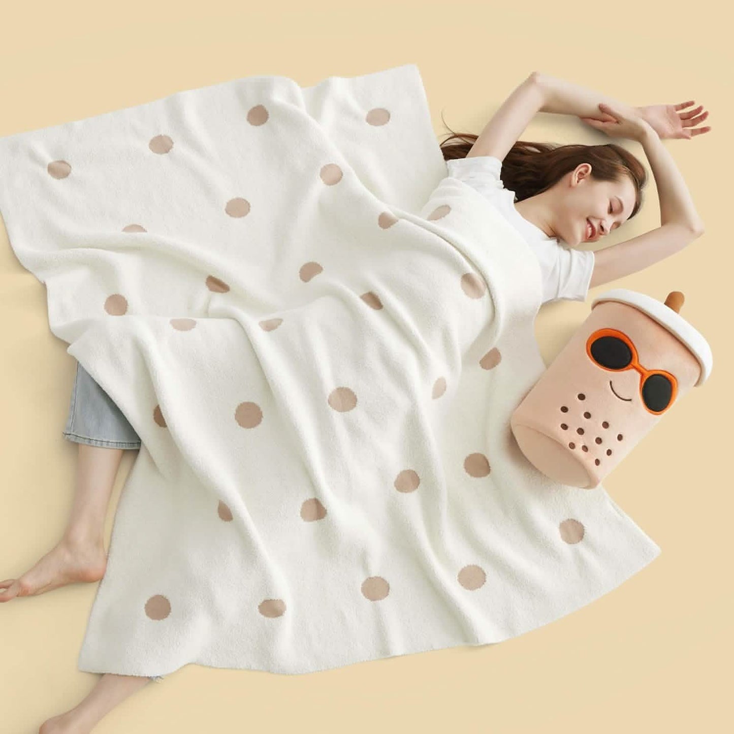 Funny Blanket White