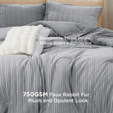 Bedsure Fluffy Comforter Set