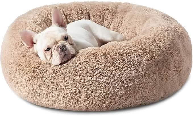 Calming Donut Bed for Dogs and Cats