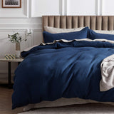 100% Cotton Waffle Weave Duvet Cover Set