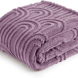 Arch Shaggy Sherpa Fleece Blanket