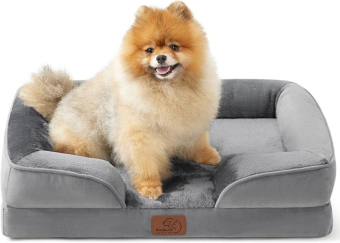 Orthopedic Flannel Dog Sofa