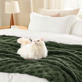 Jacquard Shaggy Sherpa Blanket