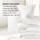 Jacquard Basket Weave Comforter Set