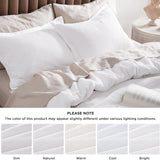 100% Cotton Waffle Weave Duvet Cover Set