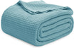 100% Cotton Waffle Weave Blankets