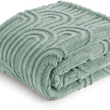 Arch Shaggy Sherpa Fleece Blanket