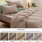 Prewashed Polyester Microfiber Duvet Cover Set