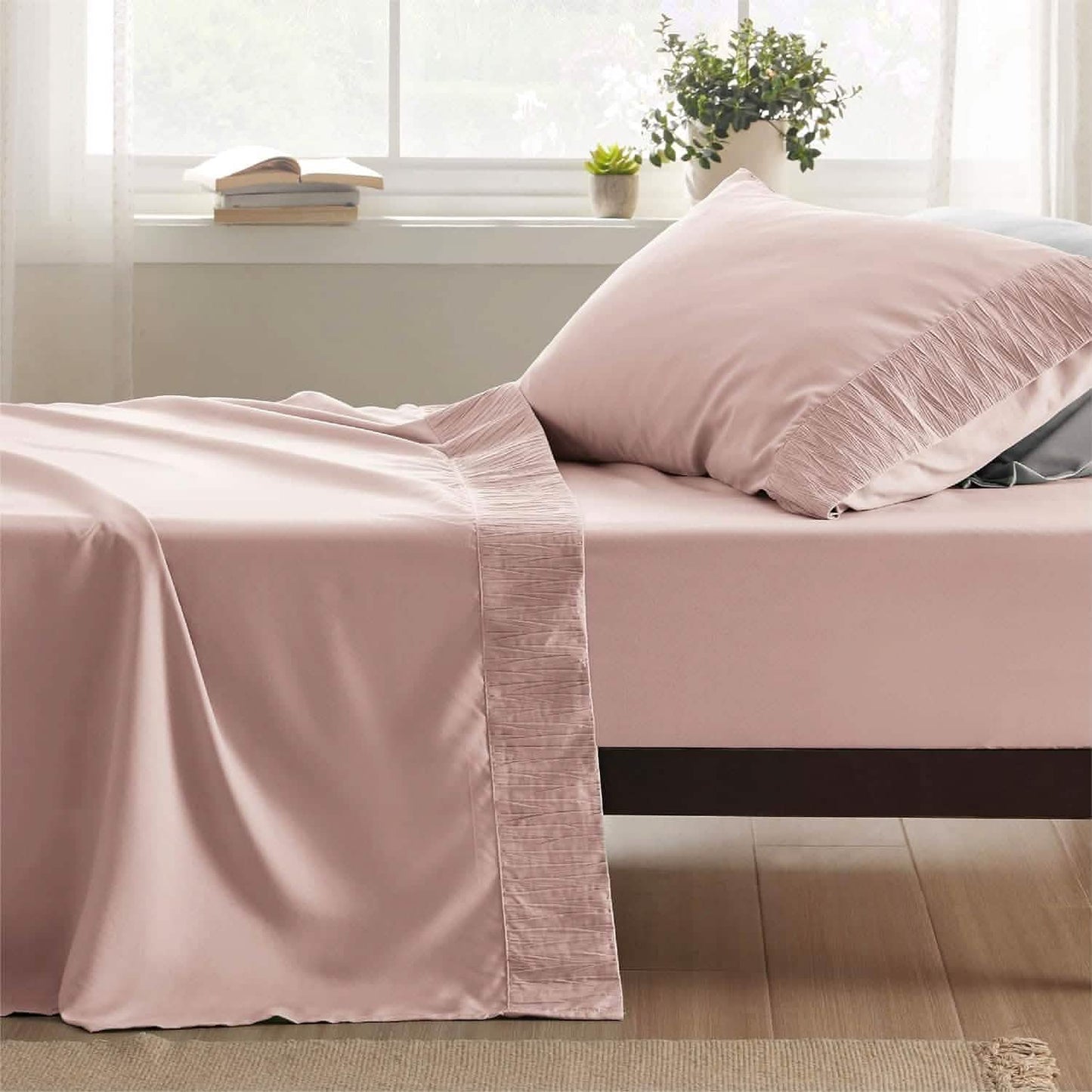 Ruched Sheet Set