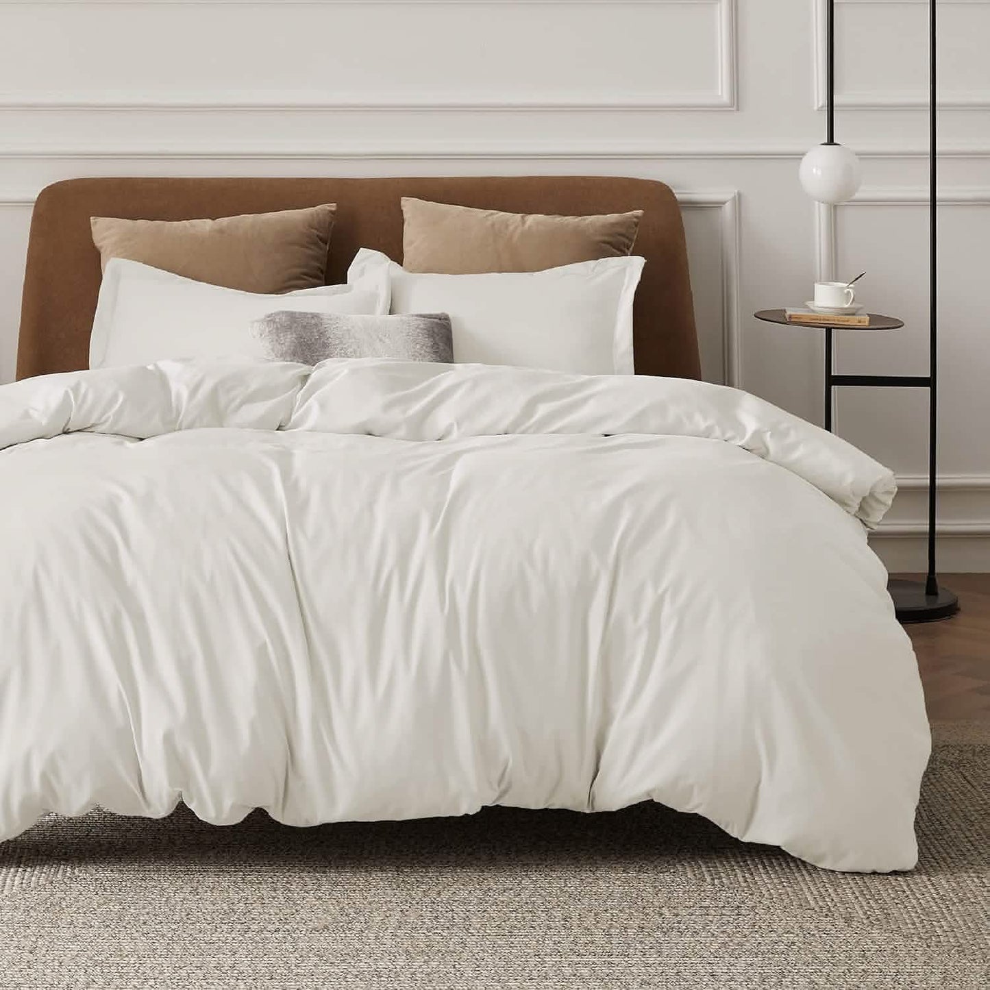 Brushed Polyester Microfiber Duvet Cover Set