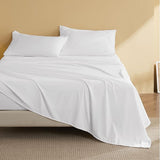 Bedsure Faux Cotton Flannel Sheet Set