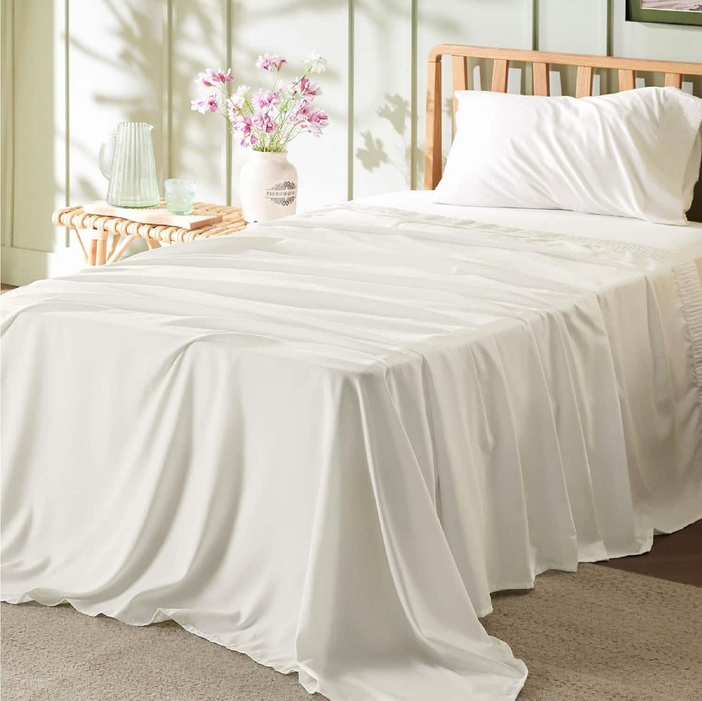 Ruched Sheet Set