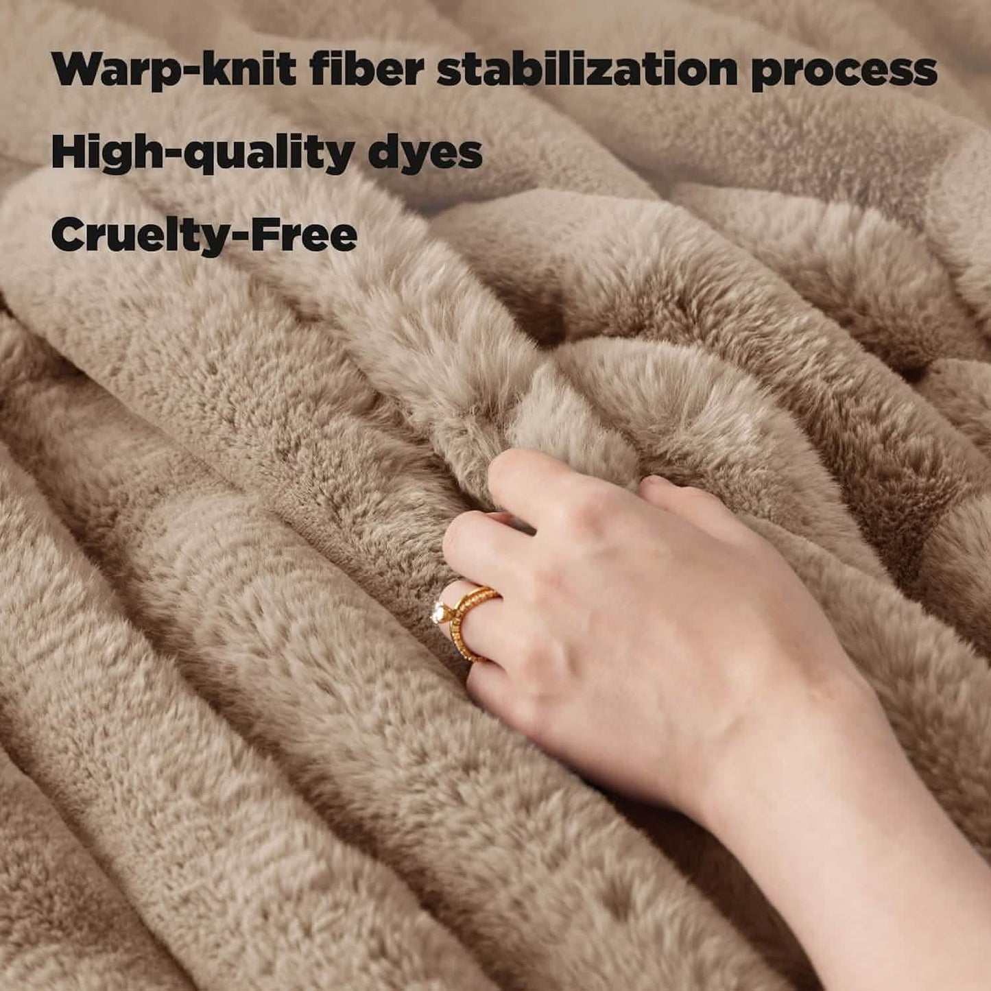 Plush Stripe Blanket