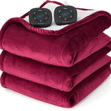 Bedsure Electric Heated Flannel Blanket