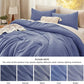 Prewashed Plain Comforter Set