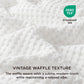 Cooling Waffle Duvet Cover Set