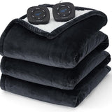 Bedsure Electric Heated Flannel Blanket