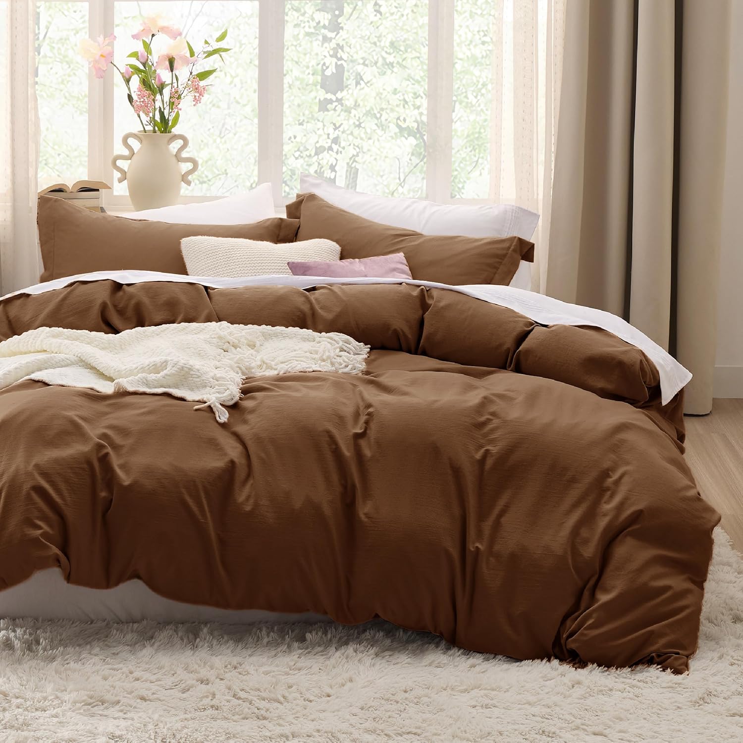 Ultra Soft Hypoallergenic Microfiber Duvet Cover Set