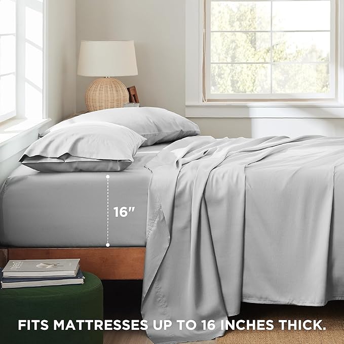Lyocell Cotton Sheet Set - Cooling Sheets