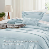 Pinch Pleat Comforter Set-2