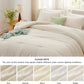Prewashed Plain Comforter Set